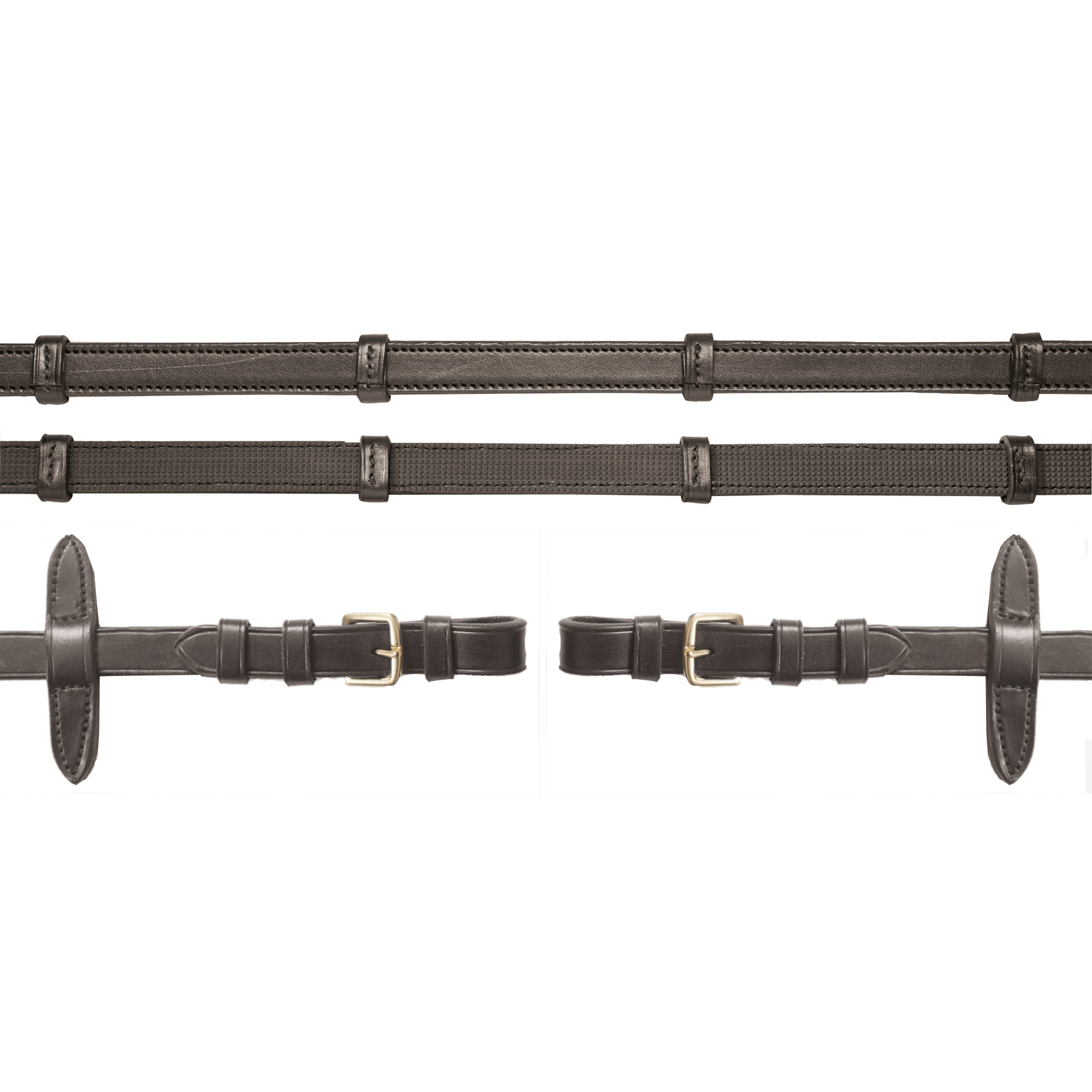 Bridle Reins Martingal Rubberised